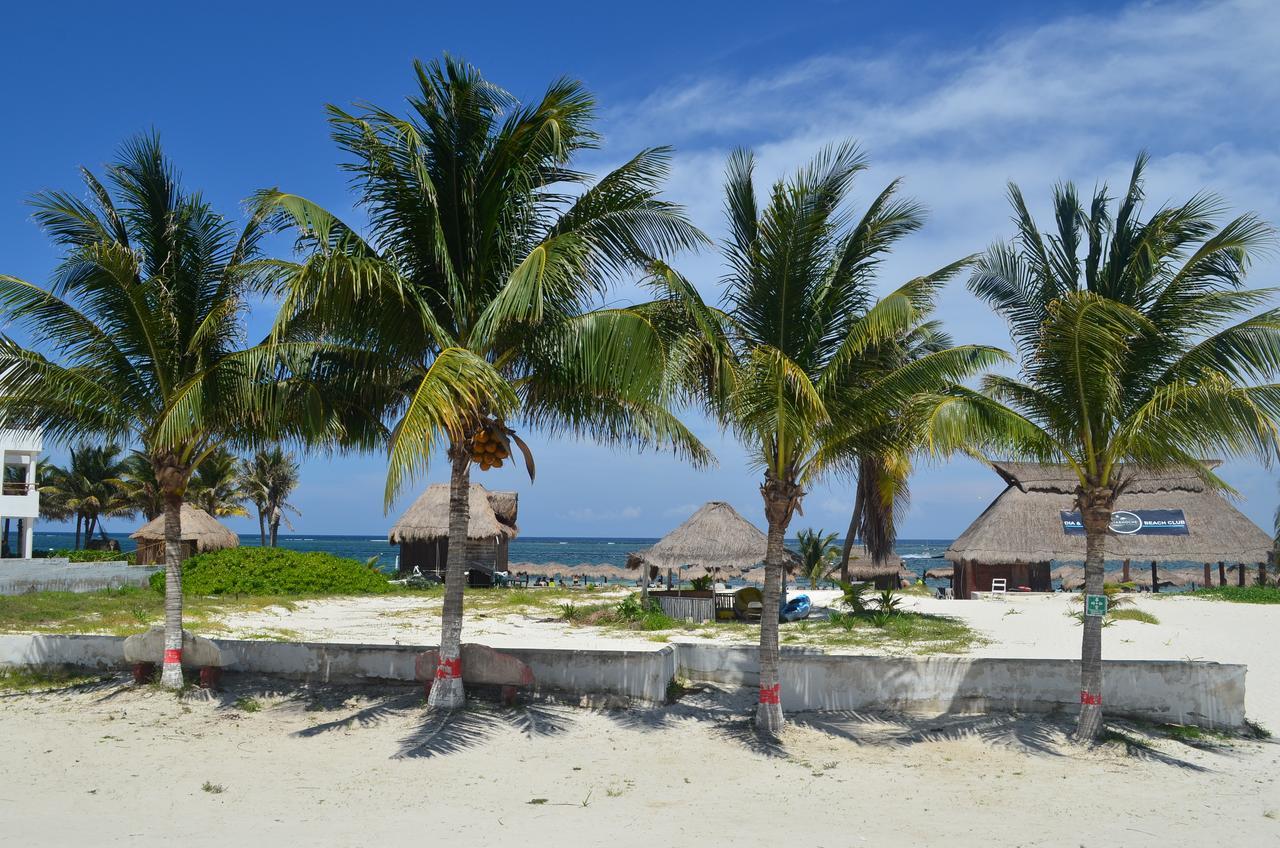 Hotel Gota De Sal Puerto Morelos Bagian luar foto