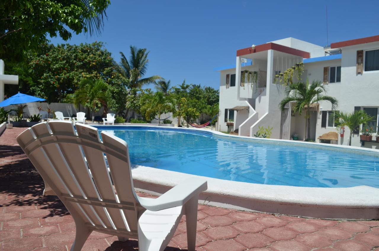 Hotel Gota De Sal Puerto Morelos Bagian luar foto