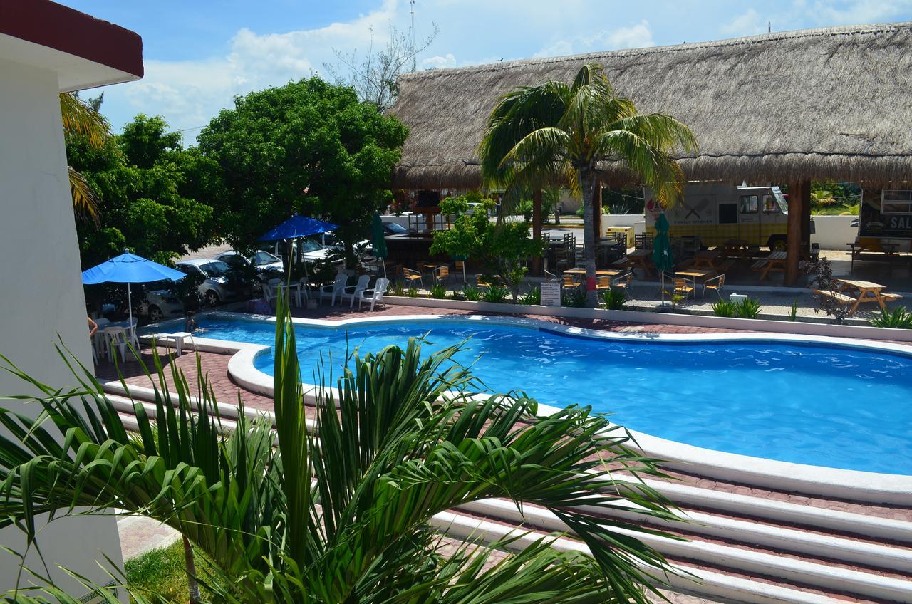 Hotel Gota De Sal Puerto Morelos Bagian luar foto