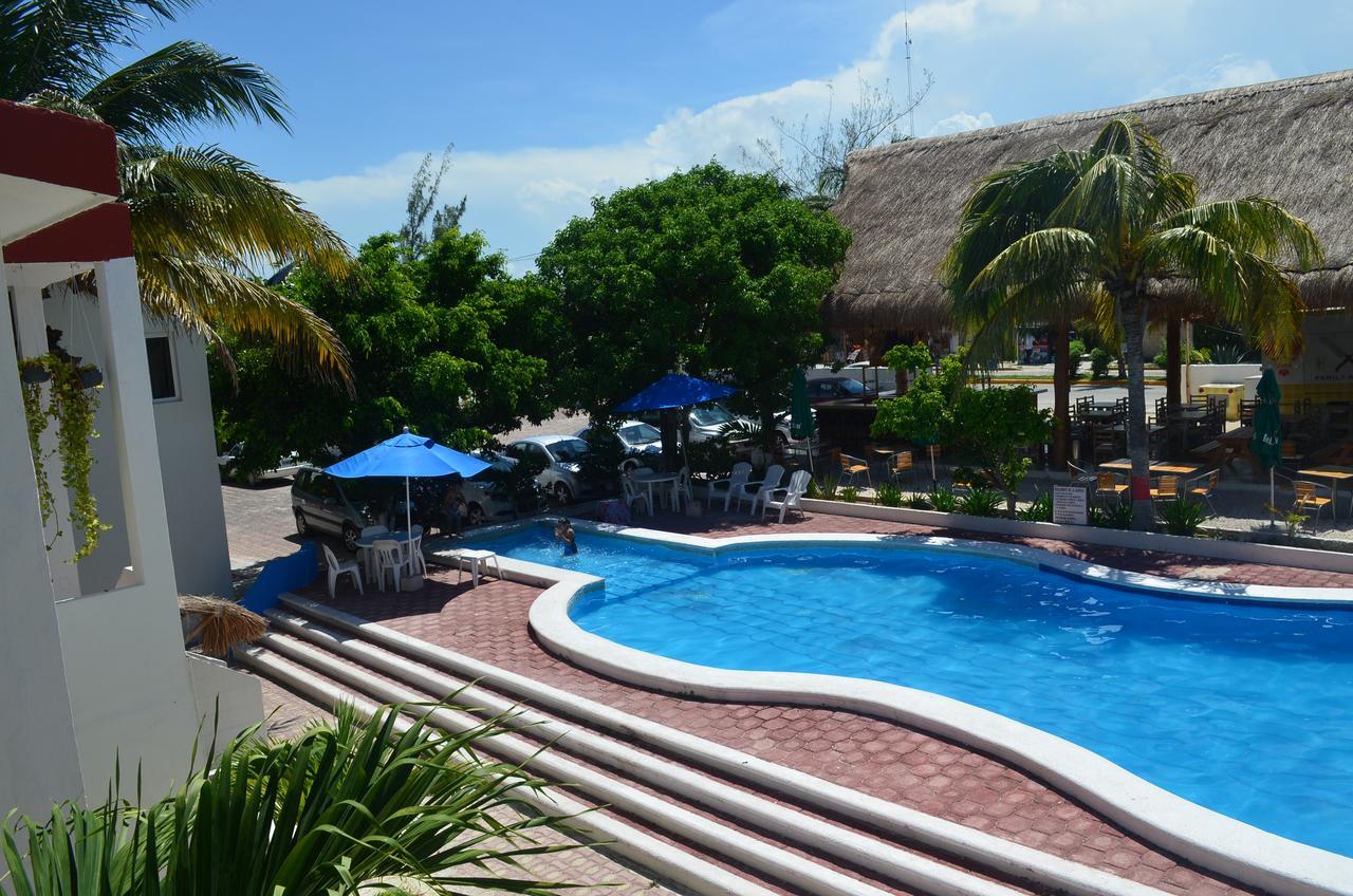 Hotel Gota De Sal Puerto Morelos Bagian luar foto